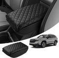 FIILINES Center Console Cover for Subaru Forester 2025 2026, Armrest Cover Pad Cushion Protector Forester Accessories Armrest Cover Anti-Scratch Black