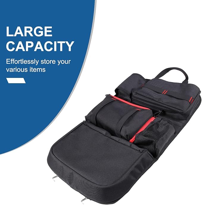 Car Back Seat Organizer Compatible with Land Rover Discovery 2 1998-2003,Oxford Cloth Multi-functional Backseat Storage Bag Pocket Car Interior Accessories