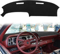 Dash Cover Mat Custom Fit for Chevy Chevrolet Camaro Dashboard Cover Pad Carpet Protector (Black) F262B