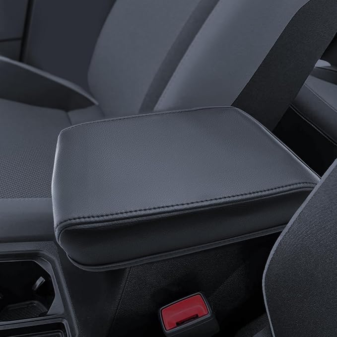 Armrest Cover for Volkswagen Taos S/SE/SEL 2022 2023 2024 2025 Accessories Center Console Middle Lid Pad Protector for Car Elbow Rest