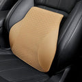 Car Headrest and Lumbar Support Pillow for Honda Civic 2012-2026 Seat Back Cushion Neck Pillow Driving Support Cushion Interior Accessories,1 Lumbar Support-Beige Style