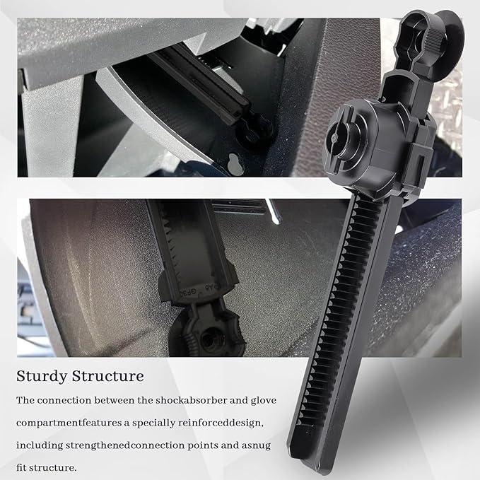 Car Glove Box Support Damper Stop HC3Z-5806200-B – Ideal Replacement for Ford F-150 (2015–2018) and F-250 F-350 F-450 F-550 (2017) Soft Open Damper Release Shock Support Stop