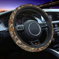 Forest Camo Hunting Universal 15 Inch Steering Wheel Covers Non Slip Neoprene Car Wrap Cover for Adults