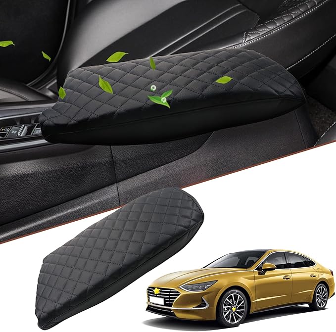 SKTU for 2020 2021 2022 2023 Hyundai Sonata Center Console Cover 2022 2023 Sonata Armrest Pad 2022 2023 Hyundai Sonata Automotive Center Console Soft Cushion