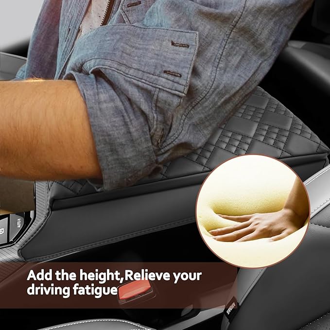 SKTU for 2025 2026 BMW X3 Accessories Center Console Cover for 2025 2026 BMW X3 Armrest Cover BMW X3 2025 2026 Accessories 2025 2026 X3 (30 xDrive/M50 xDrive) Center Console Cushion