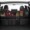 QIANKUNBAG Car Trunk Organizer, LARGE CAPACITY(41 x 20 in) Car Storage Bag with 9 Pockets, 9X Upgraded Trunk Storage Organizer for Car, SUV, Truck, Jeep，MPV- Black