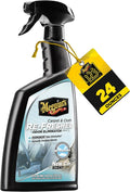 Meguiar's Carpet and Cloth Re-Fresher Odor Eliminator Spray, Car Air Freshener, Fights Odors and Freshens Fabrics in your Car, Easy to Use Trigger Spray, 24 Oz