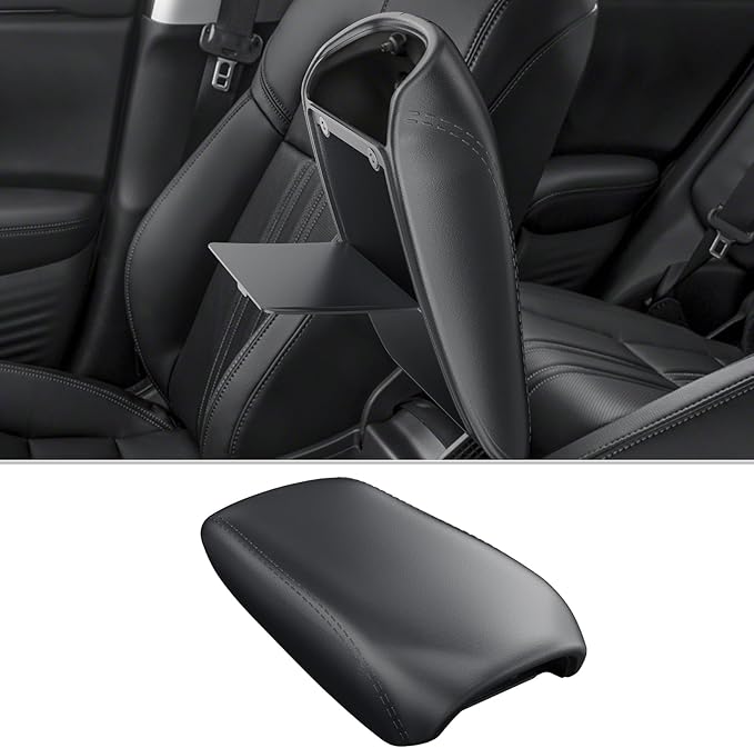 CDEFG for 2026 Honda HR-V Center Console Cover with Hidden Storage for 2023-2026 Honda HR-V Accessories Armrest Cover Middle Console Pad with Magnets Secret Box