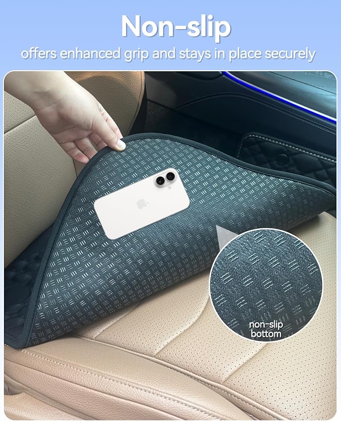 Car Seat Cushion for Long Driving, Breathable Soft Car Cushion, Cooling Gel Seat Cushion Keep You Comfortable for Long Car Rides