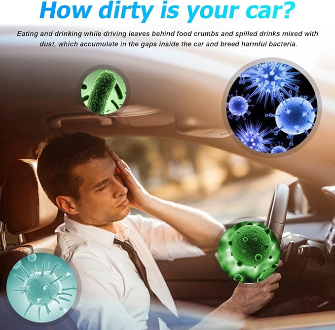 Car Cleaning Gel, Vehicle Dust Detailing Putty Slime Cleaner Kit for Air Vent, Reusable Automotive Interior Detail Clean Mud Removal Tool, Universal for SUV Sedan Truck (Yellow)