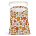 Pykfrhh Car Trash Bag, Car Garbage Bag, Car Trash Bag Hanging, Waterproof Car Back Seat Organizer, Car Trash Can for Car Accessories, Vehicle, Travelling, Camping, Flower Daisy Sunflower Rose Decor