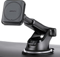 APPS2Car for MagSafe Car Mount, Magnetic Phone Holder for Car with Suction Cup, 17 Strong Magnets & Adjustable Arm, Dashboard & Windshield Phone Mount Compatible with MagSafe Case iPhone 12–17 Series