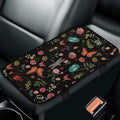 Butterflies Dragonflies Arm Rest Cover Car Easy to Install Car Center Console Cover Wear Resistant Arm Rest Lid Protector Cushion Universal Fit for Cars Trucks and SUVs