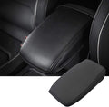 SKTU Auto Central Console Armrest Rest Pad Fit for 2018 2019 2020 Volkswage VW Ti-guan MK2 Seat Box Cover Protector Automotive Car Center Console Soft Cushion (Black Line)
