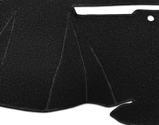 Yiz Dashboard Mat Dash Cover Custom Fit for 2015-2020 Chevy Chevrolet Tahoe Suburban/GMC Yukon Without Forward Collision Alert, Without Head Up Display (Black) J133