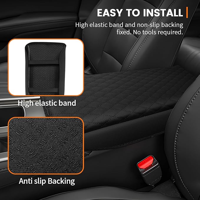 Honda Accord 2023 2024 2025 2026 Center Console Cover Armrest Cover Armrest Cushion Pad Cover for Honda Accord Accessories