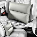 Car Lumbar Support Reversible Design Fixes Waist Gap Improves Driving Comfort Double-Sided Perforated enhances air Circulation Durable maintains Shape Long Lasting use 1P(Grey)