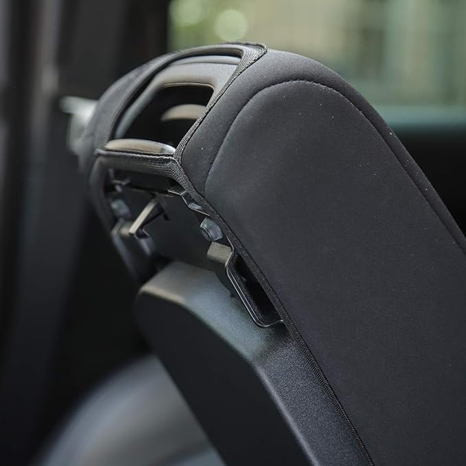 for Jeep Wrangler JK 2006-2017 Neoprene Style Center Console Armrest Pad Cover Protector Cushion (Jeep JK fxsd)