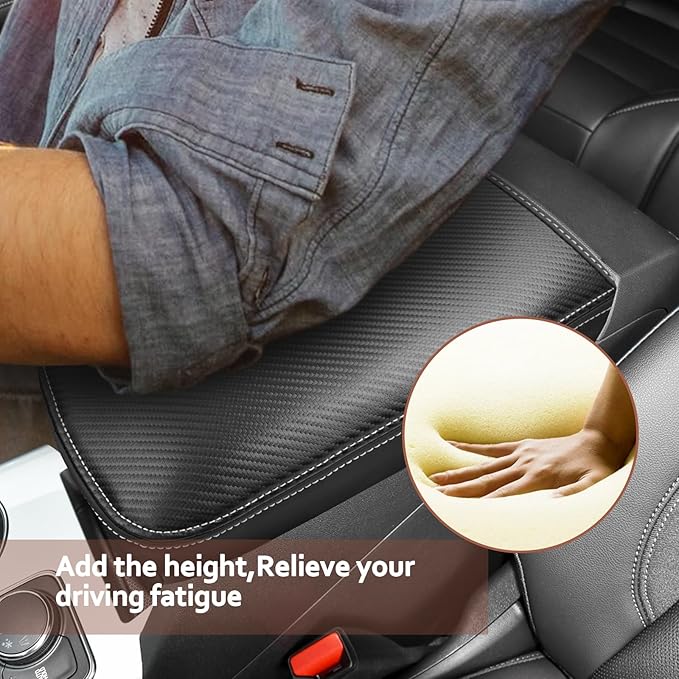 SKTU Upgrade for 2019-2026 Chevrolet Blazer Center Console Cover 2023 2024 2025 2026 Chevy Blazer Armrest Pad 2025 2026 Blazer Seat Box Cover 2026 Blazer Center Console Soft Cushion