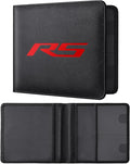 Leather Car Registration and Insurance Cards Holder Compatible with Chevy Camaro RS Cars, Vehicle Glove Box Car Organizer with Magnetic Shut, Documents License for Camaro RS Owners