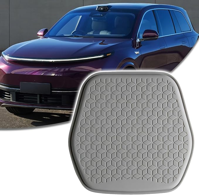 Car Seat Cover Cushion, Seat Protector Pad, Gel Chair Cushion for Front & Back Seats, Universal Non-Slip Breathable Comfortable Chair Covers for Cars SUVs Trucks Office Wheelchair (Gray)