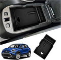 Ruiya Fiat 500X Center Console Organizer for Fiat 500X Accessories ABS Material Armrest Console Organizer Compatible with 2016-2023 Fiat 500X