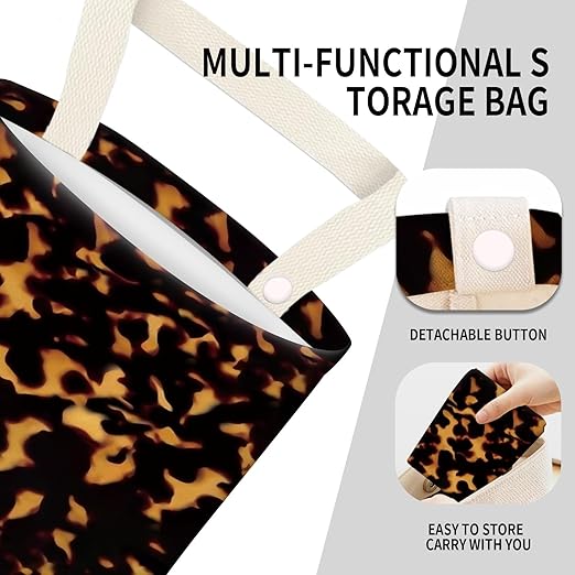 ADQWIOVL Car Garbage Can, Seat Back Hanging Cute Car Trash Can Bag, Car Organizer and Storage Bag for Travelling, Outdoor Cute Yellow Black Pattern