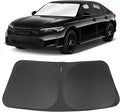 Windshield Sun Shade Custom Fit for 2022 2023 2024 2025 Honda Civic 11th Gen Accessories Foldable Sunshade Sun Blocker Protect Car from Sun Rays & Heat Damage Keep Car Cooler