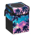 GVGHIDZ Car Trash Can – Multi-Purpose, Lightweight and Portable with Durable Water-Resistant Coating, No Installation Required, Practical and Ample Capacity, Variety of Colors.Coconut Tree