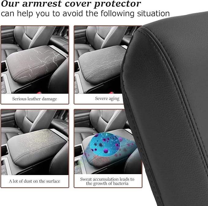 SKTU for 2024 2025 2026 Toyota Land Cruiser Accessories Center Console Cover for 2024 2025 2026 Toyota Land Cruiser Armrest Cover Land Cruiser Accessories 2024 2025 2026 Land Cruiser Console Cushion
