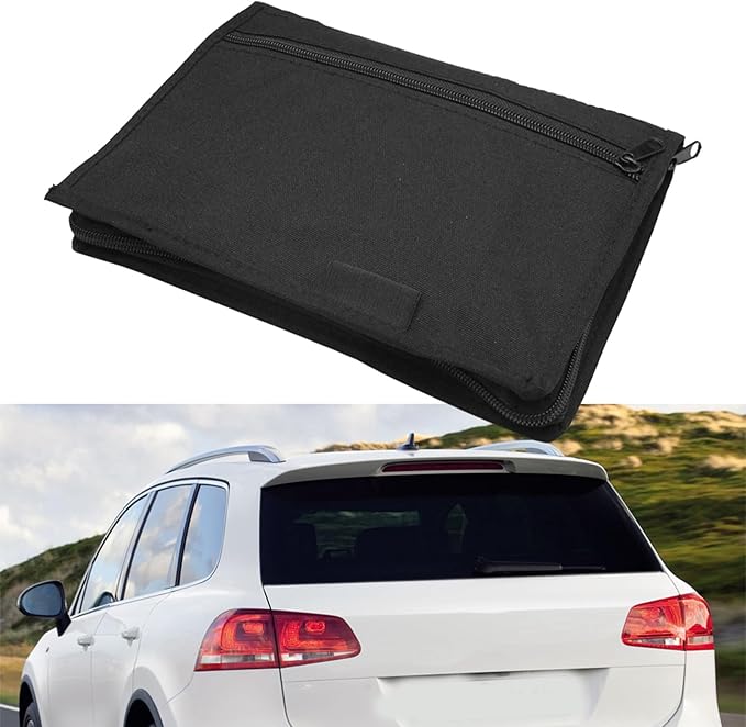 Car Glove Box Organizers with Multiple Pockets Portable Document Holder for Efficient Document Management & Storage Car Registration Holder