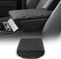 CDEFG for 2024 2025 2026 Cybertruck Center Console Cover Armrest Cover for Tesla Cybertruck Accessories Arm Rest Protector with Side Pockets Back Mesh 4 Velcro Pockets