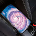 Pink Dolphin Auto Armrest Console Accessories Center Console Cover Soft Car Console Covers Protect from Pet Claws Fit Most Cars, Truck, SUV, or Van