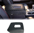 Center Console Armrest Cover for 2014-2021 Toyota Tundra, PU Leather Middle Console Lid Protector Arm Rest Cushion Anti-Scratch Thick Pad, Black