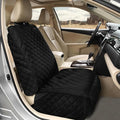 Bark Lover Deluxe Dog Seat Cover for Front Seat-More Durable Waterproof Front Seat Protector, High Heat Resistant and Nonslip Front Seat Cover for Dogs Kids, Universal Size (Black)