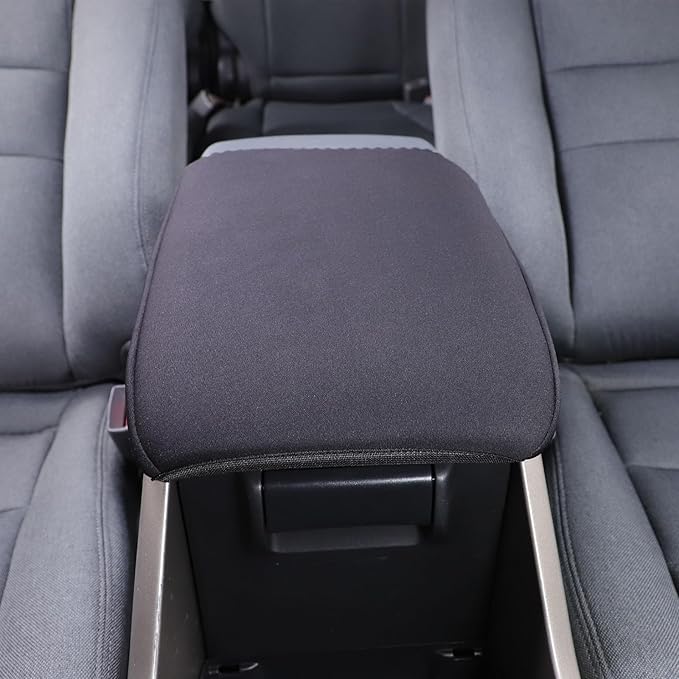 Armrest Box Cover Center Console Pad Compatible with Honda Pilot 2003-2008 Cloth Auto Armrest Cover, Comfortable, Breathable, Waterproof Car Center Console Armrest Cushion