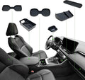 ELECFRESH 6PCS Center Console Organizer Tray for 2025 2024-2019 Toyota RAV4 Accessories, Armrest Storage Box, Driver Storage Drawer, Passenger Storage Mat Console Cup Holder Inserts for Toyota RAV4