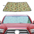 LLKUANG Car Windshield Sun Shade Compatible with Toyota Tacoma 2006-2024 Auto Windshield Sunshades Foldable Blocks UV Rays Sun Visor to Keep Your Vehicle Cool and Damage Free (Style F)