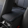 Car Center Console Armrest Pad, 12.6X 7.2 Inch PU Leather Waterproof Auto Armrest Seat Box Cover Protector, Car Center Console Cover, Universal Car Interior Accessories for Cars, Trucks, SUVs