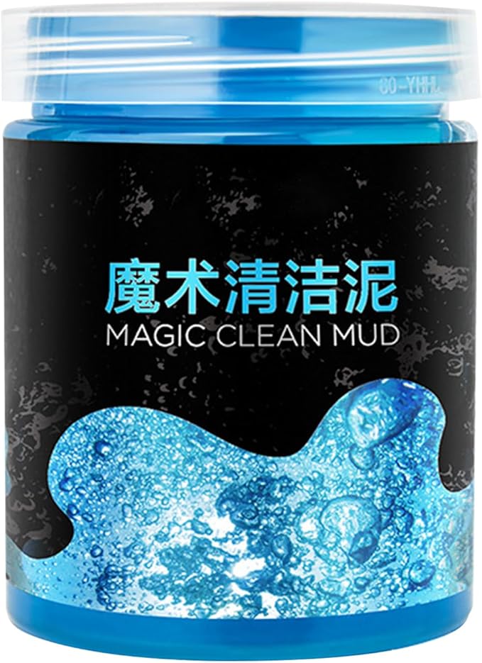 Soft Keyboard Cleaner Gel, Car Cleaning Multi-Purpose, 200g Non-Abrasive Gel with Easy Use, Interior Accessory, Cleaning Gadget with Sticky Texture, Tool for Dashboard Windshield