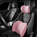 Car Back Support Neck Pillow for Subaru Crosstrek 2012-2025, Comfortable Soft Car Seat Headrest Neck Rest Cushion Lumbar Support Pillow with Adjustable Strap, Pink