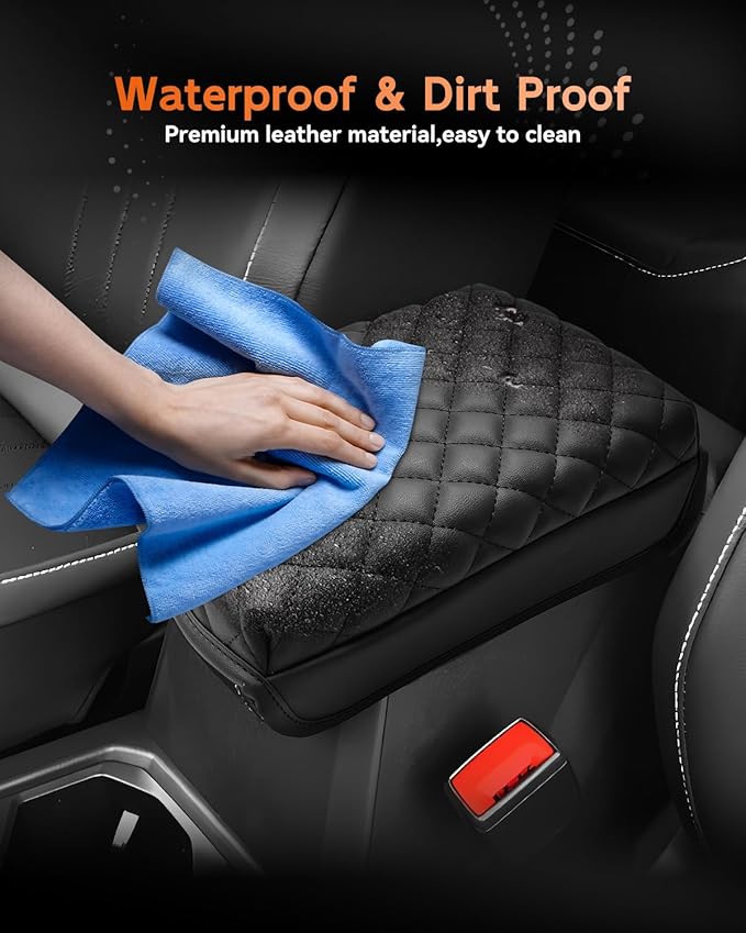 CDEFG for Volkswagen Taos 2022-2025 2026 Center Console Cover Armrest Box Cover for VW Taos (S, SE, SEL) Accessories Console Arm Rest Protector