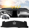 CZCGYDY Dashboard Cover Dash Mat Custom Fit for Ford Explorer 2020 2021 2022 2023,Non-Slip Flannel Interior Dash Cover for Explorer,Anti-Glare,Easy to Clean(Without HUD)
