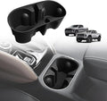 Muslogy Center Console Cup Holder Inserts Compatible with 2023-2025 Chevy Colorado & GMC Canyon Accessories Front Console Drink Holder Silicone Organizer Non-Slip Upgraded Snug Fit