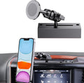 Metal Magnetic Phone Mount for 2019+ RAM 1500/2500/3500 & 2019+ TXR, OEM Holes Screws Install Super Stable for Off Road Bumpy Road Dodge 1500 Phone Holder Cool Ram Accessory