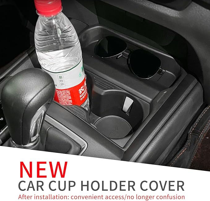 SMABEE Center Console Cup Holder for 2023 2024 2025 2026 Mazda CX-50 CX50 Cup Holder Cover TPE Center Console Organizer 2025 Mazda CX50 Accessories Interior