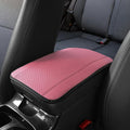Car Center Console Armrest Pad, 12.6X 7.2 Inch PU Leather Waterproof Auto Armrest Seat Box Cover Protector, Car Center Console Cover, Universal Car Interior Accessories for Cars, Trucks, SUVs