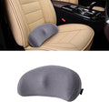 Car Seat Cushion, Memory Foam Vehicle Driver Seat Support Pillow for Back Pain Relief, Comfortable Lumbar Pillow for Driving, Office Chair, Wheelchair, Universal for SUV, Truck, RV (Gray)