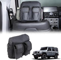 Car Seat Headrest Organizer Compatible with INEOS Grenadier 2020-2024, Waterproof PU Leather Seat Headrest Storage Bag Road Trip Essentials Auto Accessories