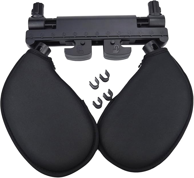 Adjustable Kids Travel Car Seat Headrest Pillow with Lean Support Cushion Sleeping Travel Neck Safeguard Cushion Suitable for Kids Children Teenagers and Adults